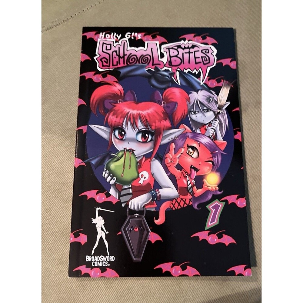 Holly G!'s School Bites Broadsword Comics Goth Manga Jim Balent SC TPB GN